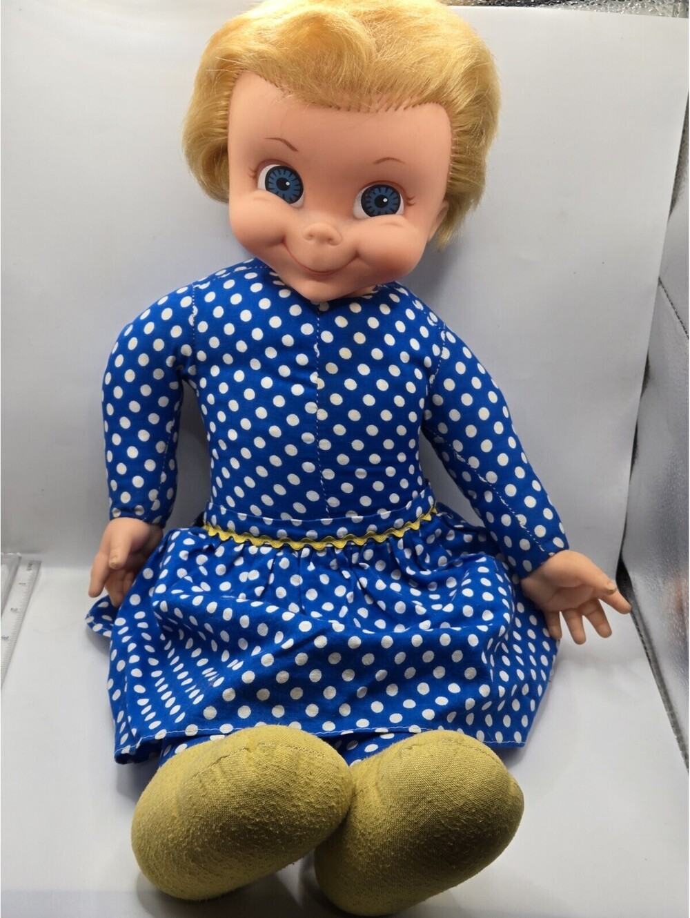 Vtg 1967 Mrs. Beasley Mattel Family Affair Mute 21" Pull String No Sound